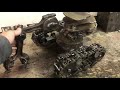 Metal Art Excavator from Subaru Engine