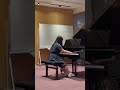 フランス　コンセルバトワール　ピアノ発表会　claude debussy doctor gradus ad parnassum　夏帆　14歳