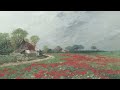 Vintage Spring Landscape • Digital Art for TV • 3 hours of steady painting • The Spring Collection