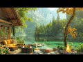 The Morning Porch Cabin by Spring Mountain Ambience | Relaxing Jazz Music for Work, Study, ...