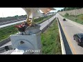 Hawk lands in front of camera and eats rat it just caught *graphic*