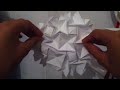 Origami Easy Oscillating Flasher Tessellation - Not A Tutorial