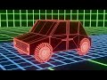 Cyber Car - messing around with Blender