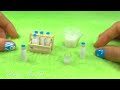 Miniature milk bottle and milk bottle holder or carrier tutorial DIY - YolandaMeow♡