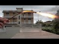 Simple Hybrid rocket experiment