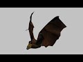 3d bat created in Blender#blender