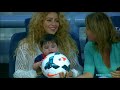 Shakira y Milan apoyan a Pique (las mejores imagenes)
