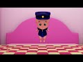 Five Little Babies Jumping on the Bed Nursery Rhyme & Kids Song