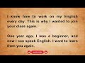 English Listening Practice daily Story || Graded Reader || I go to school in London || Storytelling