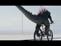 Godzilla Rides a Bike! (Blender)
