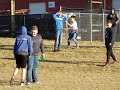 Tyler's 12th birthday after-party pop bottle soccer game