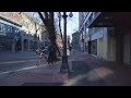 【4K】Downtown Vancouver Walk, Chinatown and Gastown, Cherry Blossoms in Bloom  (Binaural City Sounds)