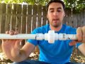 Repairing Cracked PVC Pipe with a Union
