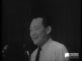 LKY Lee Kuan Yew First National Day Rally 1966 in Malay, English & Hokkien!