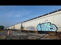 UP 5402 Solo Leads Northbound Grain Train In Buda, Texas on 3/29/2024