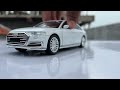 Realistic Audi A8 Scale 1:24 Model Die-cast Car [ Unboxing ]