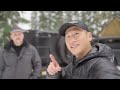 Snow Camping in Below Freezing Temps - Ram Rebel & Toyota Tundra