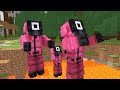 JJ and Mikey Security House vs SQUID GAME - Maizen Minecraft Animation