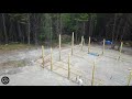 How To Set Posts To Build A Pole Barn Yourself DIY