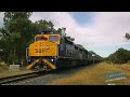 Freight Trains  in Southern NSW, Australia - Pt2