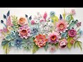 Eclectic Spring Paintings Art For Your TV | Flower TV Art | Flower Slideshow | Spring TV Art