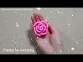 Easy Rose Flower Making Idea with Woolen - Hand Embroidery Amazing Trick - Sewing Hack - Wool Design