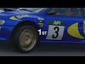 GT7 | Career | World Rally Challenge Group B | Eiger Nordwand Reverse | Subaru Impreza Rally Car