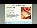 ITU webinar: Social Security and Disability Benefits