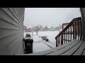 Snow time lapse