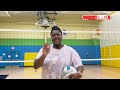 The Volleyball Flew Into The Net! ⎮How To Get A Volleyball Out The Net