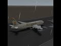 RFS Etihad Airways Amazing Landing at Cairo Airport