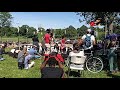 Minneapolis defund the police rally Powderhorn Park 6/7 2020 international press to the left.