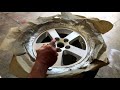 How To OLD SCHOOL Wheel/Rim Re-Conditioning....YOU CAN DO THIS!