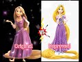 Disney Princesses Original vs Improved