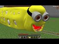 MINION TRAIN EATER vs The Most Secure House - Minecraft gameplay by Mikey and JJ (Maizen Parody)