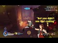 Overwatch - You Ain't Getting Away That Easy!