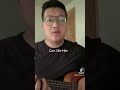 Can I Be Him - James Arthur (ukulele cover)