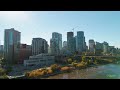 Downtown Calgary in the Fall - in 4K UHD