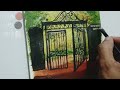 Easy acrylic painting for beginners | acrylic painting for beginners tutorial