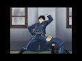 And this scene from Fullmetal Alchemist (Roy Mustang wants miniskirts)