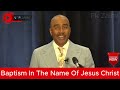 Pastor Gino Jennings - Baptism in the name of Jesus Christ! || JUNE 27, 2024