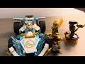 Lego Ninjago 71791, Zane’s Dragon Power Spinjitzu Race Car June 2023 Set Review