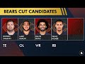 LATEST Bears Cut Candidates AFTER Chicago Bears Minicamp & OTAs Ft. Stephen Carlson & Dante Pettis