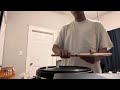 Blue devils 2018 snare break (but no warm up and I went to in n out after )