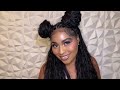 Body Wave Pre Looped Crochet Boho Faux Locs | Protective Style For My Natural Hair | RHEANNA Hair