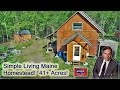 Off Grid Homestead In Maine | 41.6 Acres $99,500