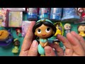ASMR Disney Princess Toys Collection l Disney Doorables Frozen Snow Color Reveal dolls