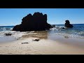 4K BEACH WALKING - BEACH RELAX Flynns Beach Australia