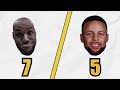 LeBron vs Curry In Every NBA 2K