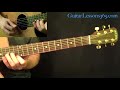 Wanted Dead Or Alive Guitar Lesson Pt.1 - Bon Jovi - Intro & All Rhythms